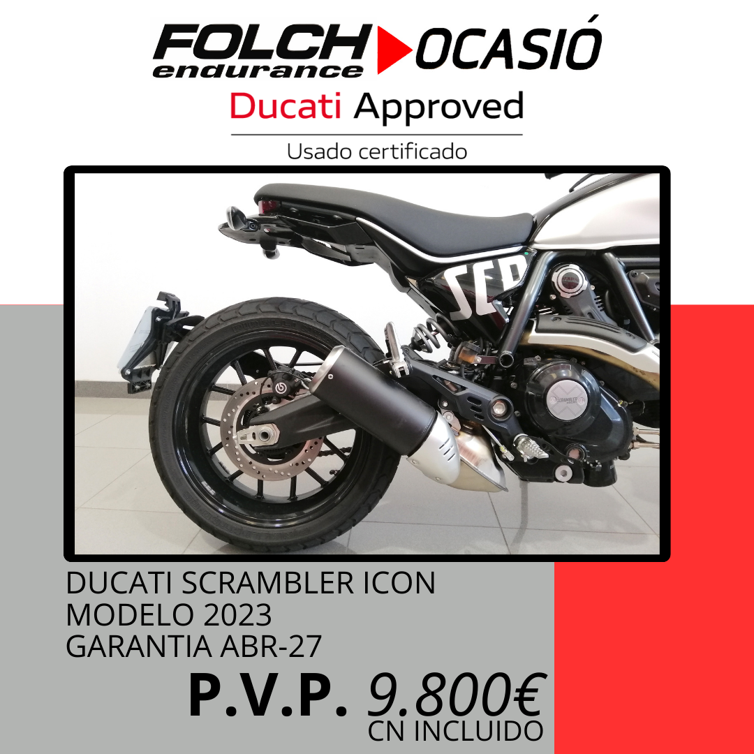 Ducati Scrambler Icon'23 DEMO