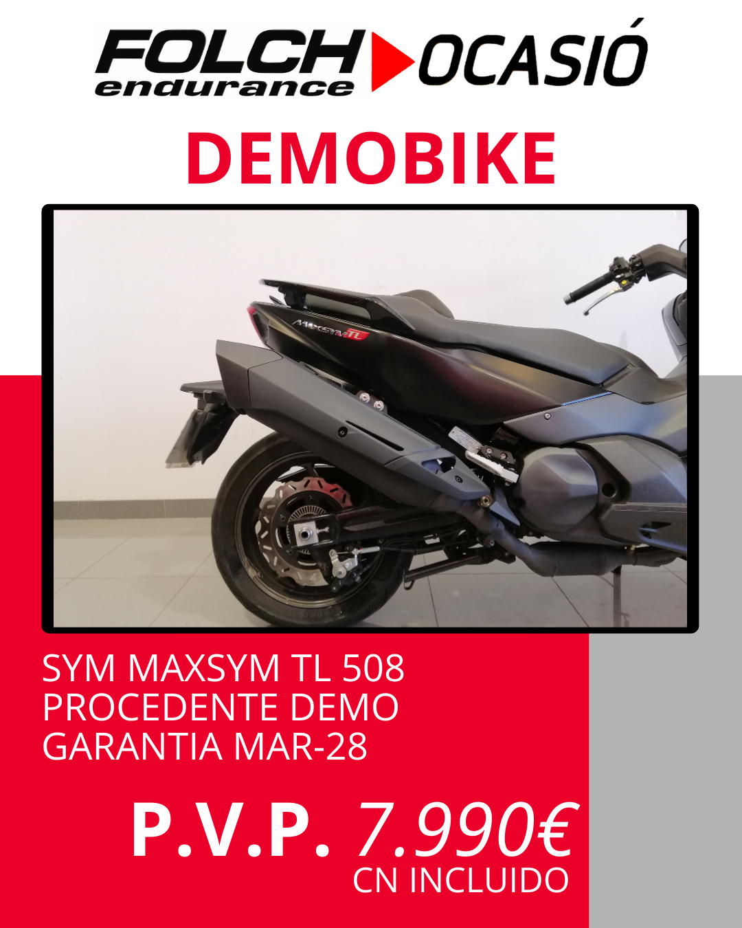 Sym Maxsym 508 TL'23 DEMO