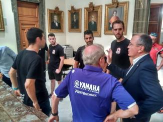 Recepción institucional al equipo Yamalube Folch Endurance por la su 11a victoria en las 24 Hores de Catalunya de Motociclismo 2017