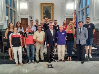 Recepción institucional al equipo Yamalube Folch Endurance por la su 11a victoria en las 24 Hores de Catalunya de Motociclismo 2017