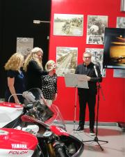 Homenaje de Yamaha Motor España a Josep M Folch
