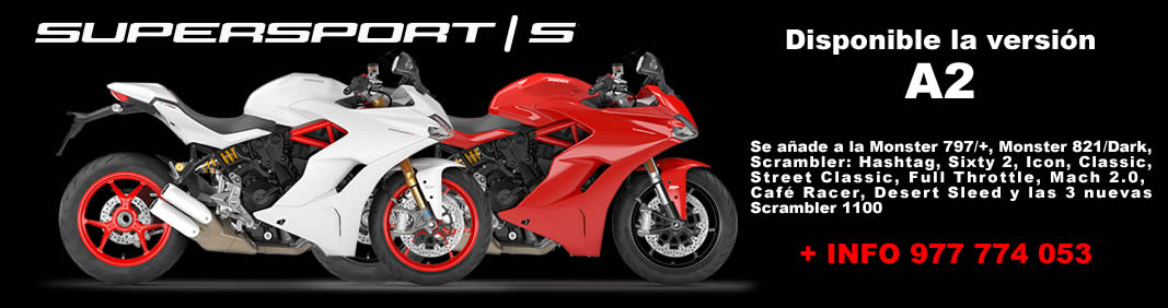 Disponible la versión A2 de la Ducati SuperSport